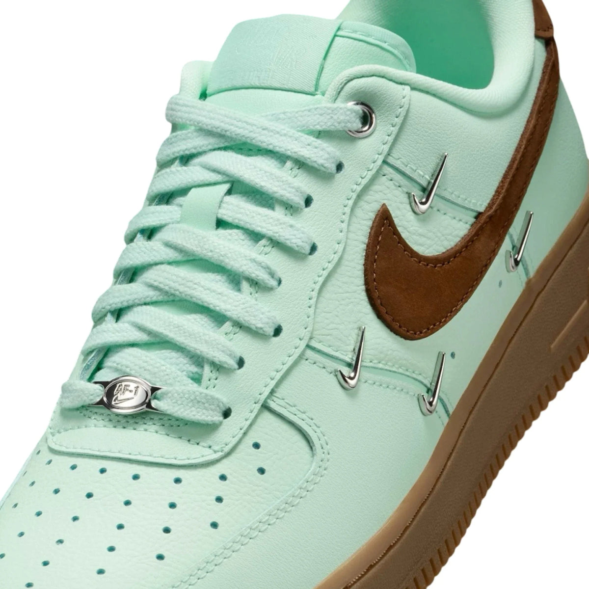 Nike Air Force 1 Low '07 LX 'Mint Foam Cacao Wow Mini Swoosh' Women's